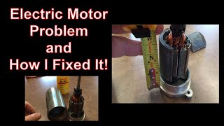 DIY - Electric Motor Repair that can save you money $$$$$ - Loctite AA 326