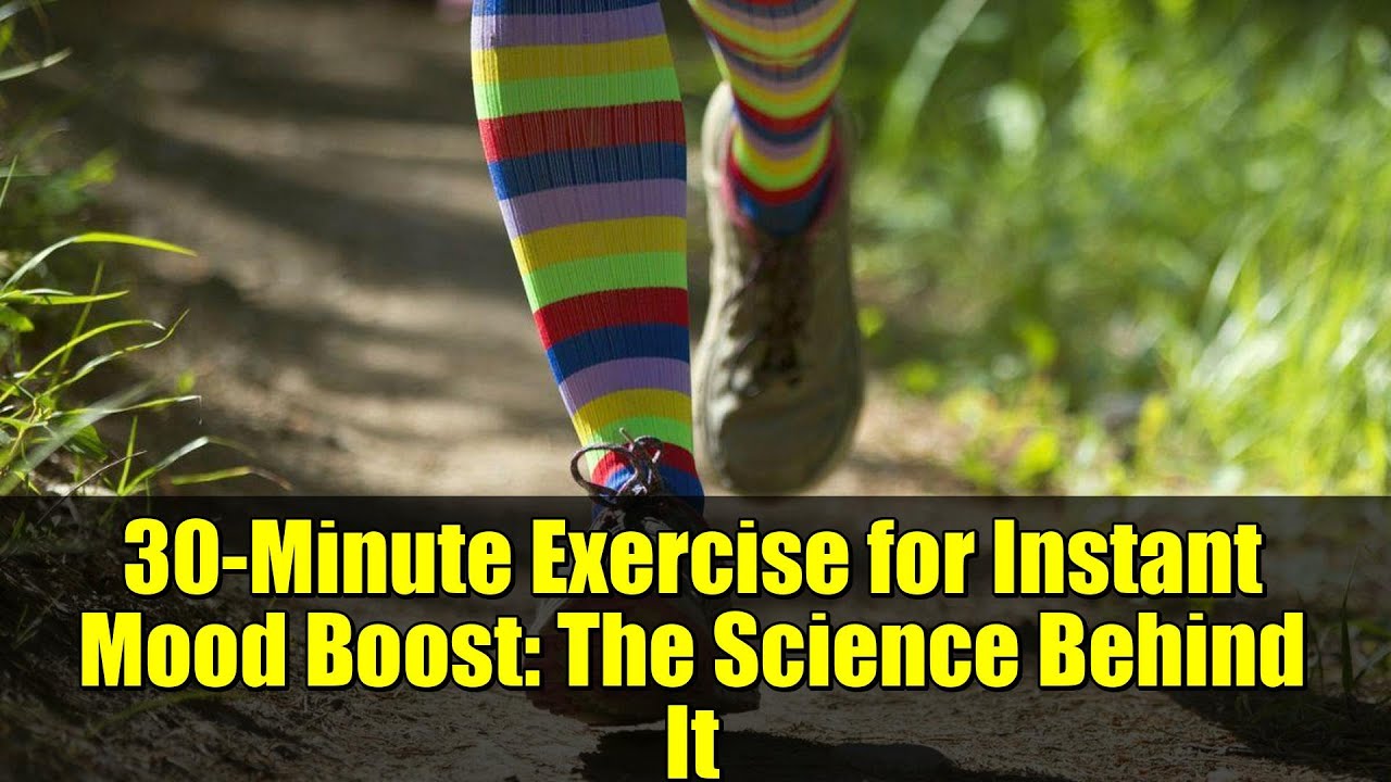 30-минутное упражнение для мгновенного улучшения настроения: научное обоснование