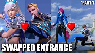 ML COUPLES SWAPPED ENTRANCE | FUNNY ENTRANCE COUPLES EDITION PART 1