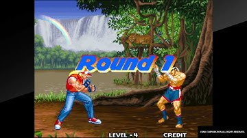 Terry Bogard Vs Joe Higashi - Fatal Fury Real Bout Special Gameplay (PS4)