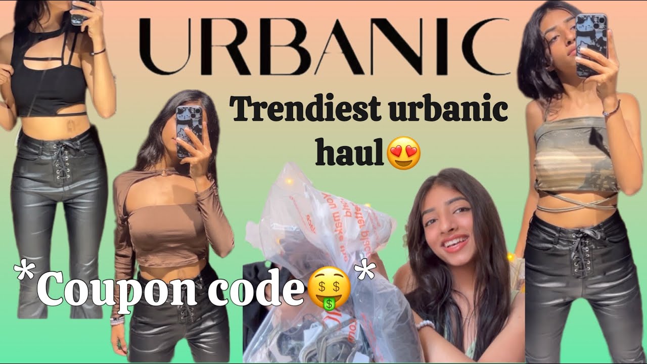 Urbanic trendy try-on haul 😍 || Urbanic coupon code ‼️|| Stylish crop top try on || Palak Malhotra