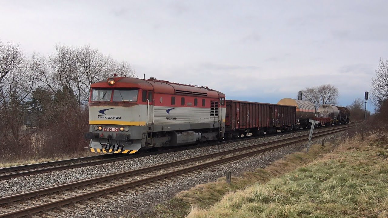 ZSSK 751 192 + 752 018 & 751 035