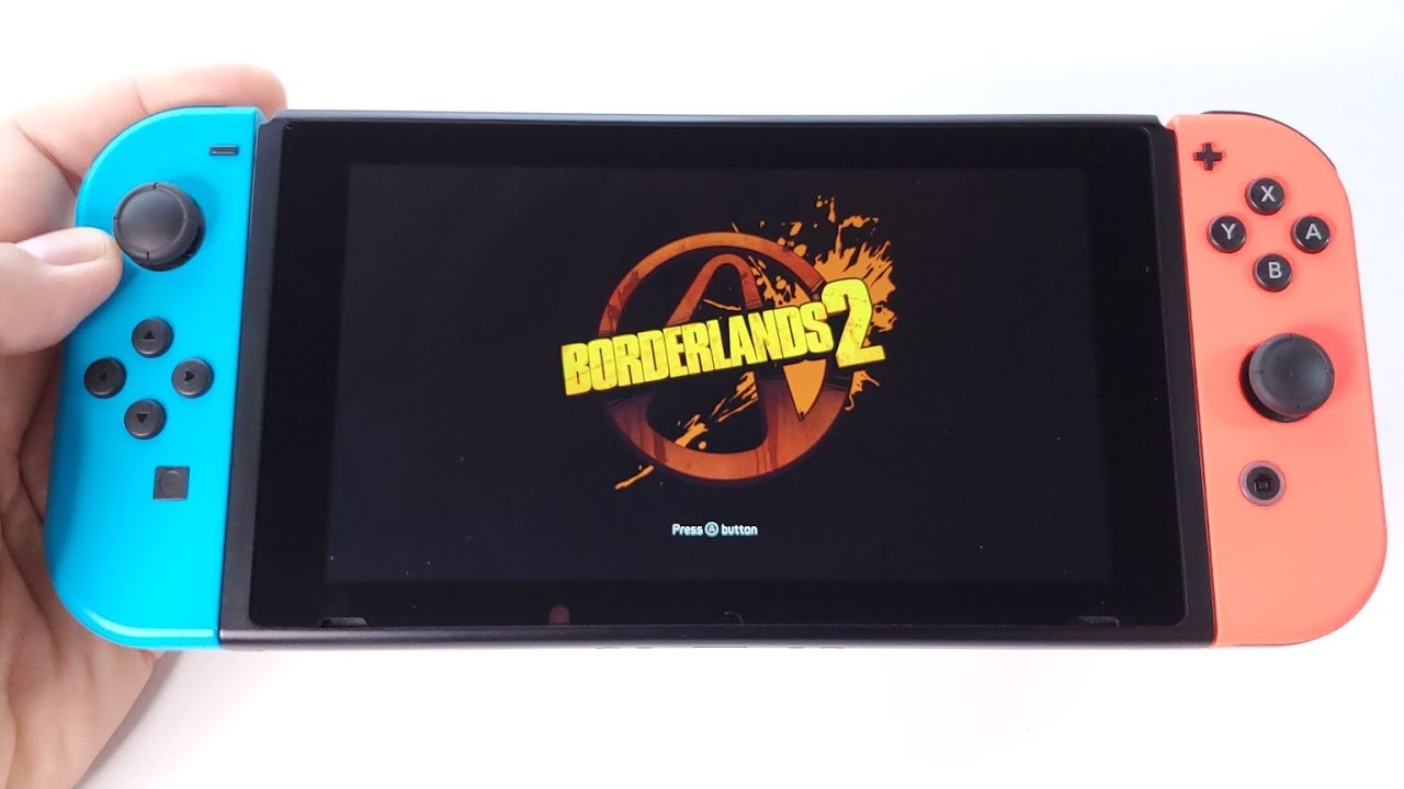 Borderlands 2 - The Handsome Collection | Nintendo Switch handheld gameplay