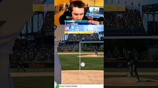 Jo Adell hits a perfect perfect line out to end the game in MLB THE SHOW 25 #mlbtheshow25 #ytshorts