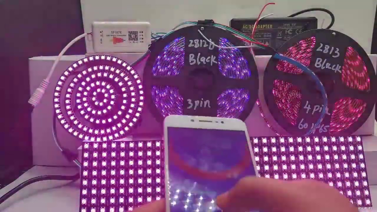 DC5-24V SP107E Bluetooth Music Controller For Individually Addressable