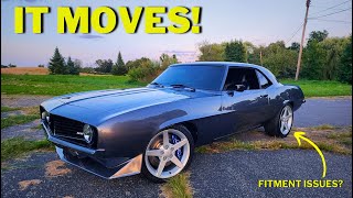 Modifying My Pro Touring LS3 1969 Camaro Until C6 Corvette Wheels Fit!!