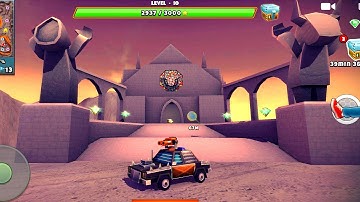 Police Car Unlocks New Deadland Map | Zombie Offroad Safari Android Gameplay HD