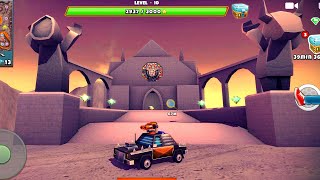 Police Car Unlocks New Deadland Map | Zombie Offroad Safari Android Gameplay HD screenshot 2