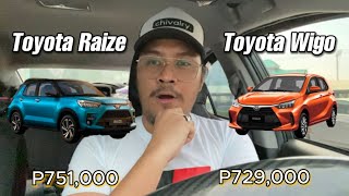 Toyota Raize vs. Toyota Wigo | DON'T MAKE A MISTAKE! ✋🏻 | WATCH BEFORE YOU BUY! ⛔️