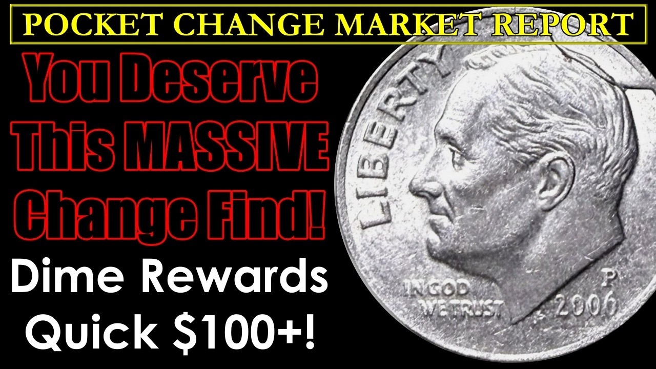 SELL THEM NOW! Pricey 2006 Roosevelt Dime FOUND With NEW Error! POCKET CHANGE MARKET REPORT