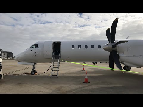GO AROUND AND LAST EVER FLIGHT - EASTERN AIRWAYS SAAB 2000 - TEESSIDE TO LONDON CITY TRIP REPORT