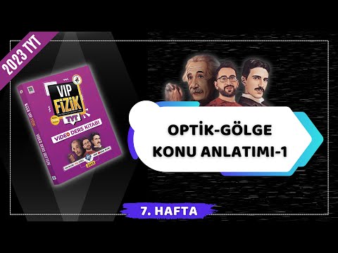 Gölge ve Yarı Gölge Konu Anlatımı -1 | Optik | 2023 TYT Fizik KAMPI