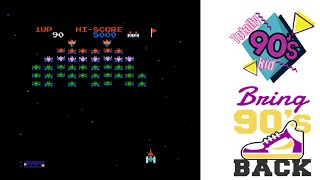 Galaxian NES ROM Gameplay 1990's game on PC screenshot 1