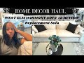 HOME DECOR HAUL | WEST ELM HARMONY SOFA #2 REVIEW 🤦🏾‍♀️