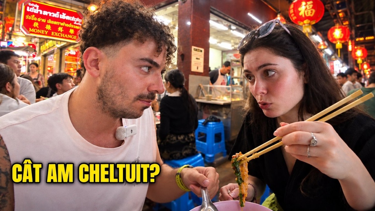 Am mâncat la 7 RESTAURANTE în Bangkok în 48 DE ORE. Cât ne-a costat?”