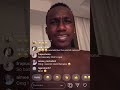 Hopsin on different types of girls on tour on Instagram live 23/01/2020