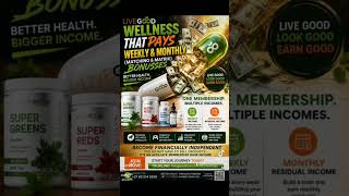 The Membership that Pays!!! https://livegoodtour.com/EzronVass  #health #USA #usaarmy #UK #amazon