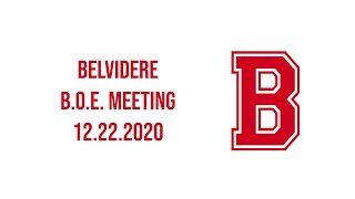 Belvidere B.O.E. Meeting 12.22.2020