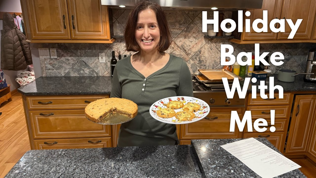 Holiday Baking: Nutella Stuffed Cookie Pie & Cranberry-Orange Cookies with BONUS Brown Sugar Recipe!