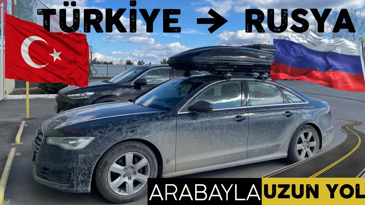 MOSKOVA'YA GİTME ZAMANI GELDİ | TÜRKİYE'DEN RUSYA'YA GÜRCİSTAN ÜZERİ 4.000 KM YOL GİTTİK | 4K