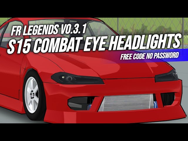 FR Legends V0.3.1 ORIGIN LABO COMBAT EYE HEADLIGHTS Livery | FR