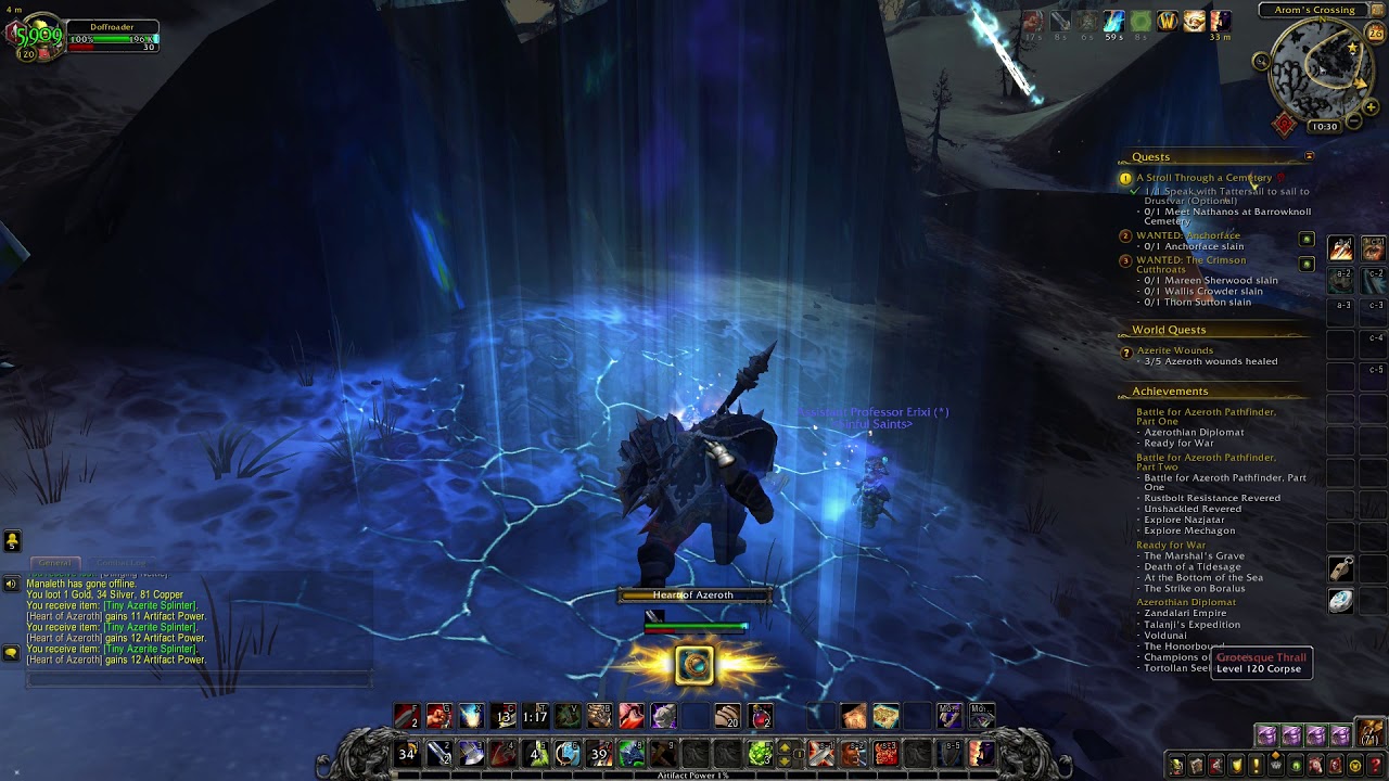 War Campaign Questing - World of Warcraft: BFA