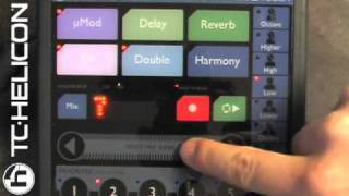 TC-Helicon VoiceLive Touch basic navigation