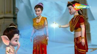 बाल गणेश जी को माता लक्ष्मी कोनसा वरदान दे रही है ? | Hindi Kahaniya |  ⁨@shemaroobalganesh⁩