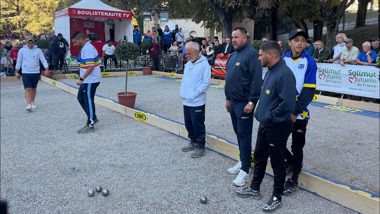 Miniature : En direct Pétanque Puchinelli vs Cazes 32 éme | Aix en Provence National 2026
