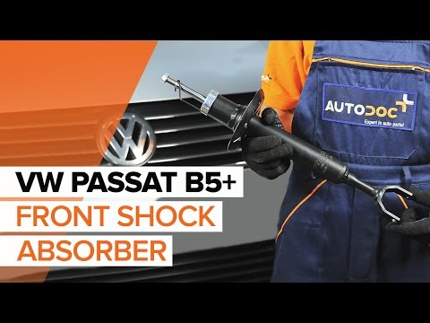 Come cambiare ammortizzatori anteriori sulla VW PASSAT B5 + TUTORIAL | AutoDoc