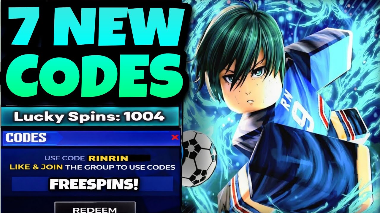 *НОВЫЕ КОДЫ* ​​ВСЕ РАБОЧИЕ КОДЫ ДЛЯ BLUE LOCK RIVALS 2026 - КОДЫ ROBLOX BLUE LOCK RIVALS 2026