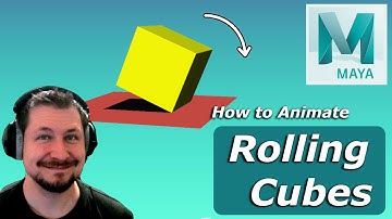 HOW TO ANIMATE A ROLLING CUBE IN MAYA