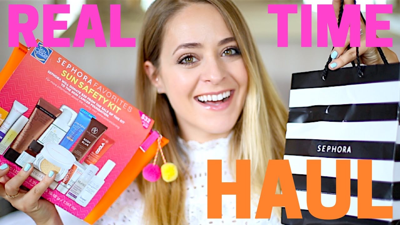 REAL-TIME Sephora HAUL! Fleur De Force