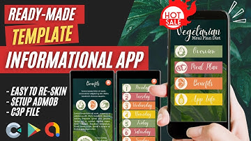 Informational App Templates Made with Construct 3