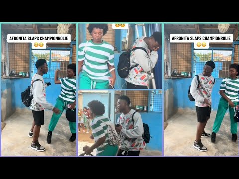 Shocking 😳🤭 Afronita Slaps Champion Rolie On Set Whiles Shooting A Series ||DWP ACADEMY