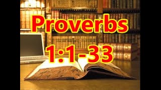 Sunday School Lesson |June 7, 2020| Proverbs 1: 1-33 Listen To God's Wisdom