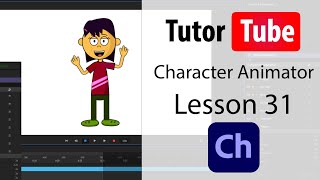 Adobe Character Animator Tutorial - Lesson 31 - Adding Dangle Bahaviour with Dangle Tool