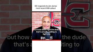Daniel Cormier responds to Jon Jones most recent Heavyweight callout #ufc #mma