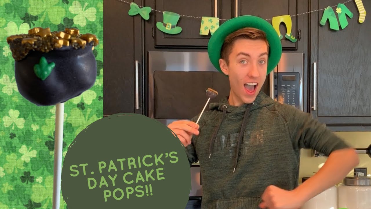 ST PATRICK'S DAY CAKE POPS | Celebrity Sweets