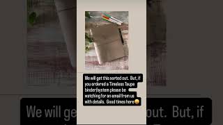 Timeless Taupe Update🙏