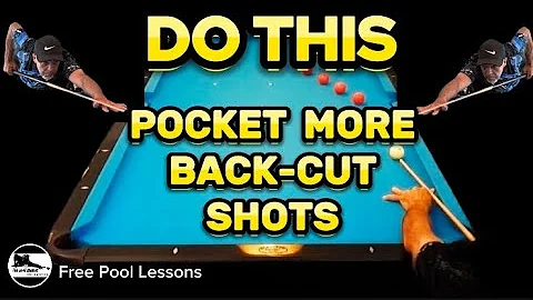 An effective Back-Cut drill (Free Pool Lessons) 
