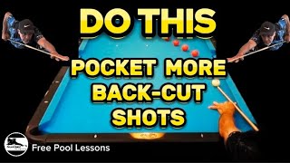 An Effective Back-Cut Drill Free Pool Lessons