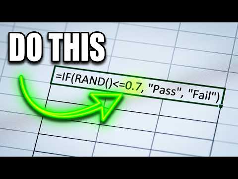 How to Use RAND & RANDBETWEEN with IF in Excel: Set Specific Number Appearance Ratios