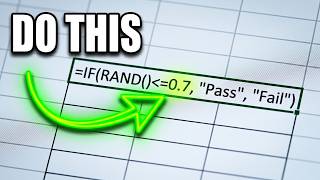 How to Use RAND & RANDBETWEEN with IF in Excel: Set Specific Number Appearance Ratios