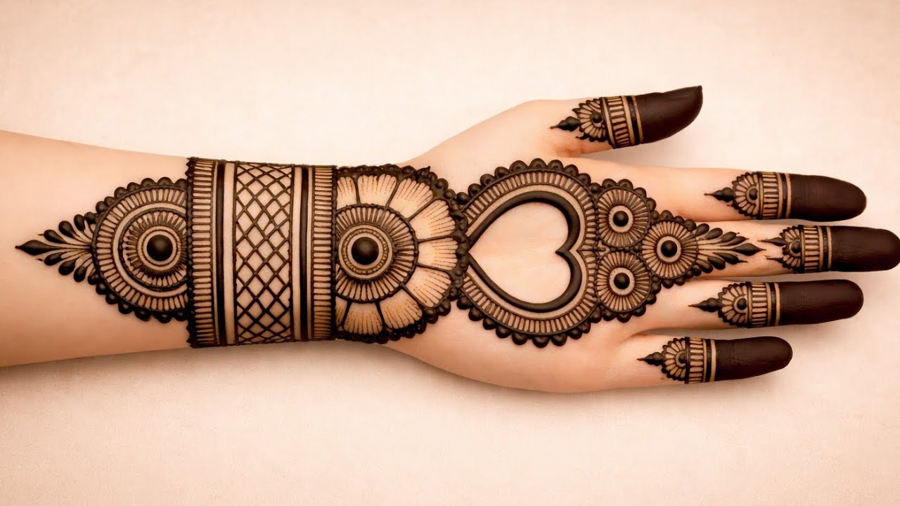 New stylish mehndi design 2026 || front hand mehndi design ||  mehndi ki design || mehndi ||