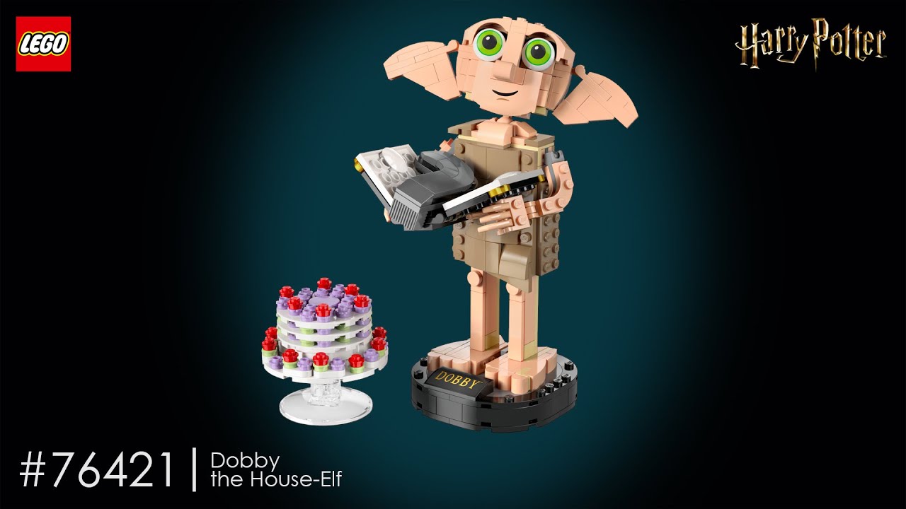 LEGO Harry Potter Dobby the House-Elf Build and Display Set 76421