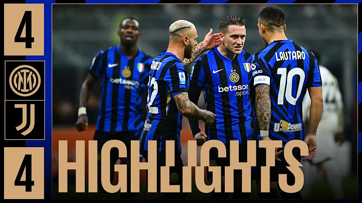 FULL-TIME IN THE DERBY D'ITALIA | INTER 4-4 JUVENTUS | SERIE A 24-25 ⚫🔵🇮🇹