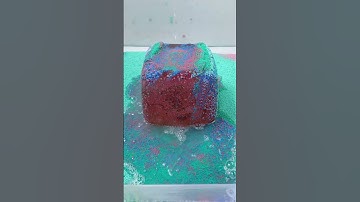 CLEANING SQUISHY ASMR🧊🧊Ice Cube#asmr