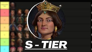 Civ 6 Leader Tier List - Who Are The Best Civs and Leaders In Civilization 6