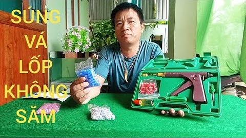 SÚNG VÍT VÁ LỐP KHÔNG SĂM CHO XE MÁY ÔTÔ XE ĐIỆN THUẬN TIỆN CHO MỌI NHÀ MẪU NHƯ VIDEO 
